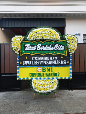 Papan Bunga Duka di Yawakukat