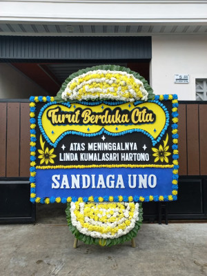 Papan Bunga Duka di Yawakukat