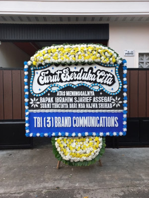 Papan Bunga Duka di Yawakukat